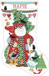 (image for) Folk Art Collection Stocking